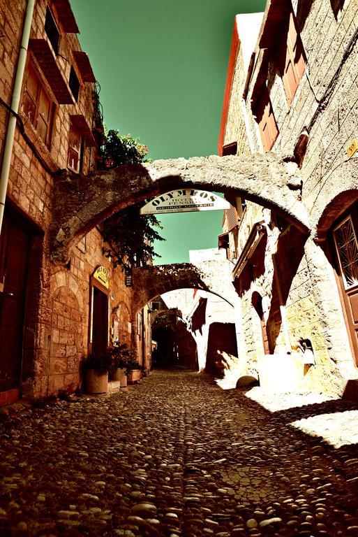 Olympos Pension Rhodes City Exterior foto