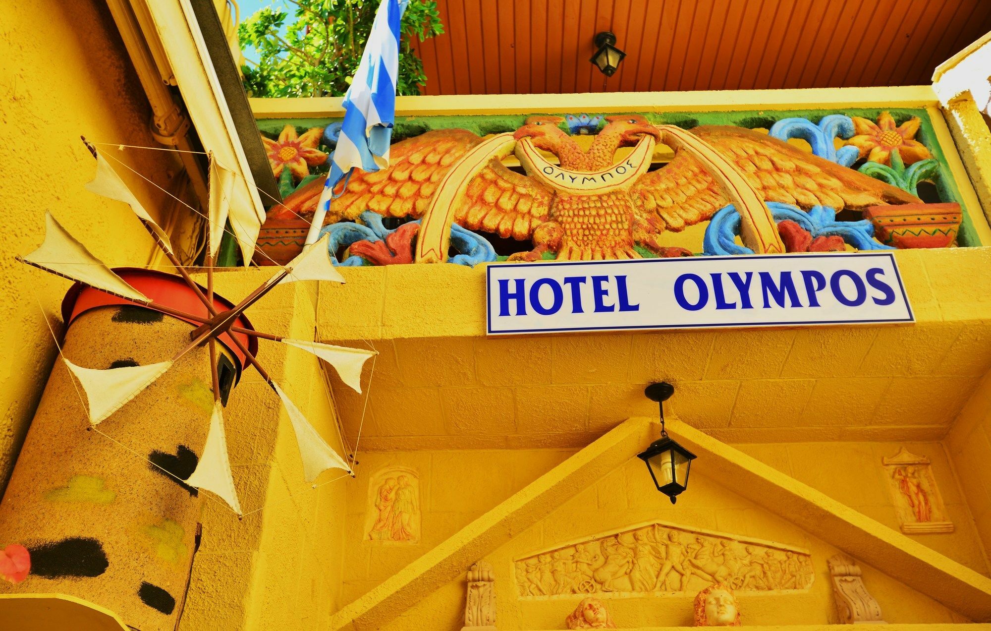 Olympos Pension Rhodes City Exterior foto